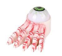 Générique Bougie Électrique Halloween - Lampe Décorative en Forme d'Œil Effrayant,Bougie LED Halloween,pour Maison Hantée Cour sous-Sol Garage Ferme Maison Bureau Chambre Étudiant