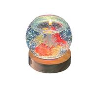 Générique Bougie En Forme De Poisson À Bulles | Mignonne Lumière LED Décorative Esthétique,Décoration Pièce Poisson Bougie À Bulles - Pour Chambre Méditation Spa Yoga Bureau Table Maison Décoration