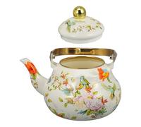 Générique Bouilloire Émaillée Vintage 2l Légère et Facile à Manipuler, Théière Élégante Design Simple Cuisine Cuisinière
