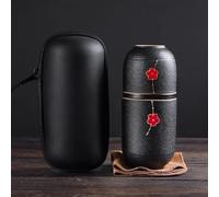 Générique Bouilloire Portable Tout-en-Un pour l'extérieur, Sachet de thé Chinois Kung Fu, Service à thé de Voyage (E)