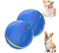 Générique Boujee Gravity Bounce Ball, Boujee Gravity Ball Dog, Boujees Flow Dog Toy, Automatic Bouncing and Rotating Balls for Pets, Interactive Dogs Activated Automatic Rolling Balls (Blue,2 pcs)