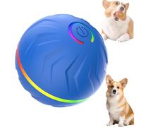Générique Boujee Gravity Bounce Ball, Boujee Gravity Ball Dog, Boujees Flow Dog Toy, Automatic Bouncing and Rotating Balls for Pets, Interactive Dogs Activated Automatic Rolling Balls (Blue,1 pcs)