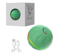 Générique Boujee Gravity Bounce Ball, Boujee Gravity Ball Dog, Interactive Vibrating Dog Balls, Automatic Rolling Moving Dogs Toy, Suit for All Dogs Indoor/Outdoor Play (Green)