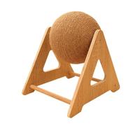Générique Boule à Griffer pour Chat,Boule Grattoir pour Chat - Jouet pour Dents d'animaux Compacts Économisant l'espace pour Chatons et Petits Animaux de Taille Petite