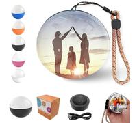 Générique Boule De Mémoire 2,7", Lecteur Vidéo Boule De Cristal, Affichage Photo Numérique 3D, Lampe Boule De Mémoire, Cadeau d'anniversaire pour Couples, Amis Et Famille,Noir