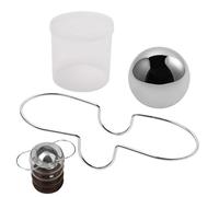 Générique Boule De Refroidissement | Refroidisseur En Acier Inoxydable Avec Support - Accessoires Pour Café Glacé - Pour Whisky, Cuisine, Fêtes, Boissons, Bar, Camping, Anniversaire, Mariage