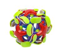 Générique Boule de Respiration - Jouet sphère télescopique à Relief coloré pour Les, Exercices de Respiration et, Jeu de Lancement en Plein air, Accessoires de fête, Salle de Classe, Outil d