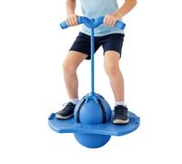Générique Boule de trémie Gonflable-poignée, Jouet rebondissant, Exercice de Coordination Amusant, de Saut pour, équipement de Jeu Durable | Adolescents Adultes Jardin Parc Aire de Jeux Ma