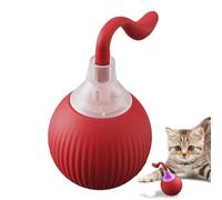 Générique Boule Interactive pour Chat | Stimulant Rotatif 360 | Jouet Automatique Balle pour Chat,pour Chambre À Coucher Salle D'Étude Salon Balcon Intérieur Extérieur Races Petites Moyennes Grandes