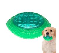 Générique Boules à mâcher pour Chiens - Jouet Jouet interactif dent, Balle de Football en Caoutchouc pour Chiens, Clignotant pour mâcher pour Les Chiots et Les Adultes | à Gomm