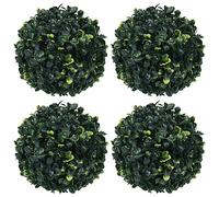 Générique Boules de buis artificielles 4 pcs 12 cm,Fleurs & Plantes artificielles,315467
