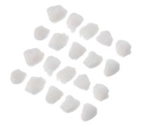 Générique Boules de Coton Blanc en Coton Hydrophile 12 Sachets de 10 Pièces pour Soins Personnels et Usage Salon de Tatouage, Adaptées aux Bébés