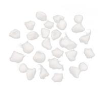 Générique Boules de Coton Blanches pour Ongles 300 Pièces en Coton Absorbant Surface Confortable sans Peluches pour Dissolvant de Vernis à Ongles