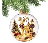Générique Boules De Noël Sphère Miniature sur Table Paysage