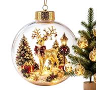 Générique Boules De Noël Sphère Miniature sur Table Paysage