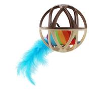 Générique Boules pour Chats - Balles Interactives avec Clochette Et Son - Accessoire Enrichissant pour Griffoir Mastication Dressage Chasse,pour Jeu Intérieur Et Extérieur Dressage Stimulation