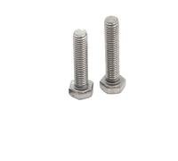 Générique Boulons en Acier Inoxydable A2-70 304 M3 M4 M5 M6 M8 M10 M12, vis à tête hexagonale Externe à Filetage Complet métrique DIN933(10mm,M10 2pcs)