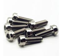Générique Boulons en Titane M7x24.5mm/32mm, Deux pièces, Trois pièces, Roue BBS Titane Ti6AL4V, vis forgée(M7x24.5mm,14pieces)