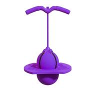 Générique Bouncing Ball with Handle Jumping Toy Kids Adults - Balance Exercise Training Fitness Hopper | Bouncy Balls Play Equipment, Outdoor Indoor Activity Toy for Children Teens Family Fun