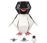 Générique Bouncing Buddy Penguin DIY Craft Kit - Interactive Spring Mechanism Origami Art, Christmas Home Classroom Party Favors, Gift for Adults & Kids Crafters (1pcs)