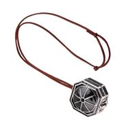 Générique Boussole pendentif collier/porte-clés pour Camping randonnée alliage étanche unisexe bijoux accessoire de mode pour voyage Cosplay bijoux