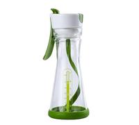 Générique Bouteille de mélangeur de Vinaigrette rotative Manuelle Bouteille d'agitation Tasse de mélangeur de jus d'assaisonnement Chauffant pour Soupe
