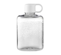 Générique Bouteille De Sport Plate - Gourde Carrée Portable Pour Fitness & Voyage | Bouteille D’eau Réutilisable Étanche 300ml/380ml | Design Mince & Léger Pour Sac, Bureau, Maison & Extérieur