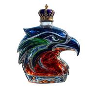 Générique Bouteille de whisky en édition limitée, carafe d', bouteilles de vin en forme d', conception créative, occasions polyvalentes, verre, pour home Meeting Meeting Wedding Personal