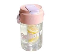 Générique Bouteille d'eau pour, gourde,Bouteille à boire en paille de 600 ml pour - Tasse d'eau en paille de grande capacité, bouteille d'eau avec boucle de transport pour voyage, maison, école