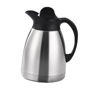 Générique Bouteille Isotherme En Acier Inoxydable à Double Paroi, Théière/carafe à Eau avec Couvercle étanche pour Une Utilisation Quotidienne Au Bureau Ou à La, 1l