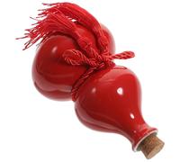 Générique Bouteille Surface Lisse et Légère, Décor Simple et Élégant en Céramique Jaune 125ml pour Vin de Calebasse pour Bar et Restaurants