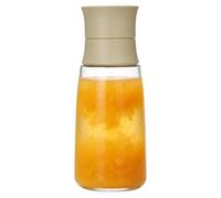 Générique Bouteilles à jus Avec couvercles, en verre transparent et vides