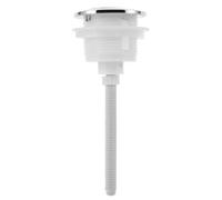 Générique Bouton Chasse D'eau Wc Simple en Abs Argenté, Facile à Installer et Démonter, Accessoire pour Siège de Toilette à Usage Domestique ou Hôtelier Couleur Aléatoire