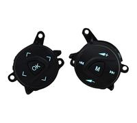 Générique Bouton Commande Volant Bouton Commande Volant 1Paire pour Ford pour Focus 3 pour Kuga 2012-2015 Interrupteur OK-M avec Harnais DM5T-14K147-AA DM5T14K147CA