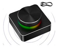 Générique Bouton De Contrôle De Volume pour Ordinateur - Bouton de Contrôle de Volume sans Fil pour PC et Médias | Audio Programmable avec Fonction Mute par pour Hommes Femmes Adultes Et Seniors