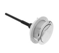 Générique Bouton-poussoir de Fermeture de Cuvette Chasse D'eau, Bouton du Réservoir de Toilettes Rond en Abs, Résistant la Rouille, pour Maison et Hôtel Plusieurs styles