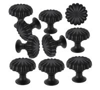 Générique Boutons d'armoire - Pack de poignées de tiroir en forme de antique, poignées rondes en de zinc durable, mise à niveau du matériel d'armoire classique, conception de texturée