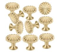 Générique Boutons D'armoire Paquet De 10 - De Zinc | Boutons De Commode Ronds Antiques De | Ferrures De Meubles Pour Salle De Bain, Placard, Garage, Armoire Et Salon | Poignées Décoratives Ro