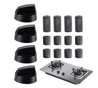 Générique Boutons de commande de poêle | Boubons de poêle Remplacements 4x | Bouton à thermostat facile à installer, idéal pour les cuisines du restaurant