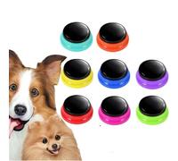 Générique Boutons de Communication pour Animaux de Compagnie, 8 Pièces, Multicolore, Enregistrement 30 Secondes, Dressage Chien