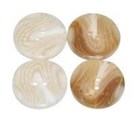 Générique Boutons décoratifs en résine for Chemises, Manteaux et vêtements, Style irrégulier, Costume à Grain, Fait à la Main, 2 Trous, 15 mm-30 mm, 10 pièces, 30 pièces(SZ196,Diameter 20mm 30 pcs)