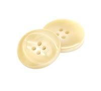 Générique Boutons en Corne de résine légers de 30 mm for vêtements, Costume, Veste, Manteau, Accessoires de Couture décoratifs Beiges Faits à la Main, Vente en Gros(10462 Beige,18mm 20pcs)