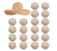 Générique Boutons Perle 20 Faux ornements décoratifs multifonctions