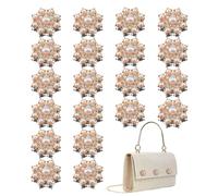 Générique Boutons Perle 20 Pièces Faux Ornements Décoratifs Multifonctions