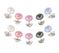 Générique Boutons Perles 10 Pièces Boutons-Pression pour Vêtements Accessoires de Couture pour Chemise