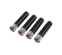 Générique Boutons Verrou Portière pour Voiture | Cache Goupille Sécurité Fibre Carbone | 3.7 x 1 cm Pour Poignée De Serrure De Porte | Pour conducteurs et conductrices, SUV, camping-cars, camions