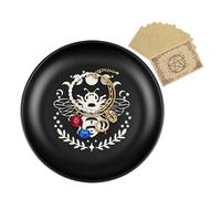 Générique Bowl De Prière, Plateau De Prière Rond Offrant Bol, Une De Lune De Phase, Une Utilisation Polyvalente, Un Style Vintage, Un Design Inspiré De La Lune, 14x14x1,5 Cm, Pour La Méditation