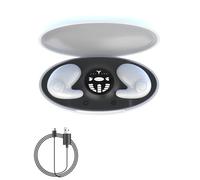 Générique Bowlift Invisible Wireless Sleep Headphones Ipx5 Waterproof, Ultra-Small Bluetooth 5.3 Earphones, Noise Isolating, Comfortable for Sleeping, Gym & Daily Use (White)