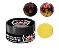 Générique Bowling Alley Wax - 100g Bowling Ball Polishing Wax Powerful Stain Remover Cleaner Refiner Conditioner Repair Anti Crack Anti Dust Moisturizing Care