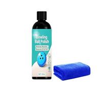 Générique Bowling Ball Cleaner - 100ml Deep Cleaning Solution, Effective Stain Removal Formula, Polishing Restorer Care Kit with Towel | Bowling Ball, Field Tournament Training Fitness Center Club